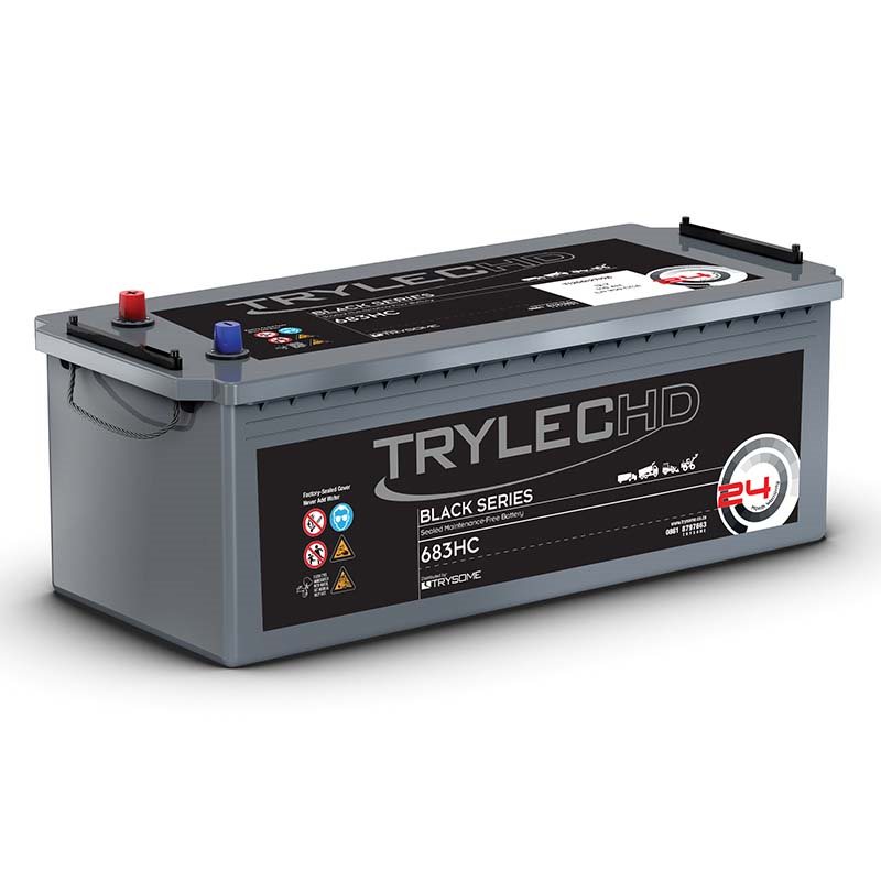 TRYLEC BLACK SERIES PREMIUM, MAINTENANCE-FREE BATTERY (683HC)