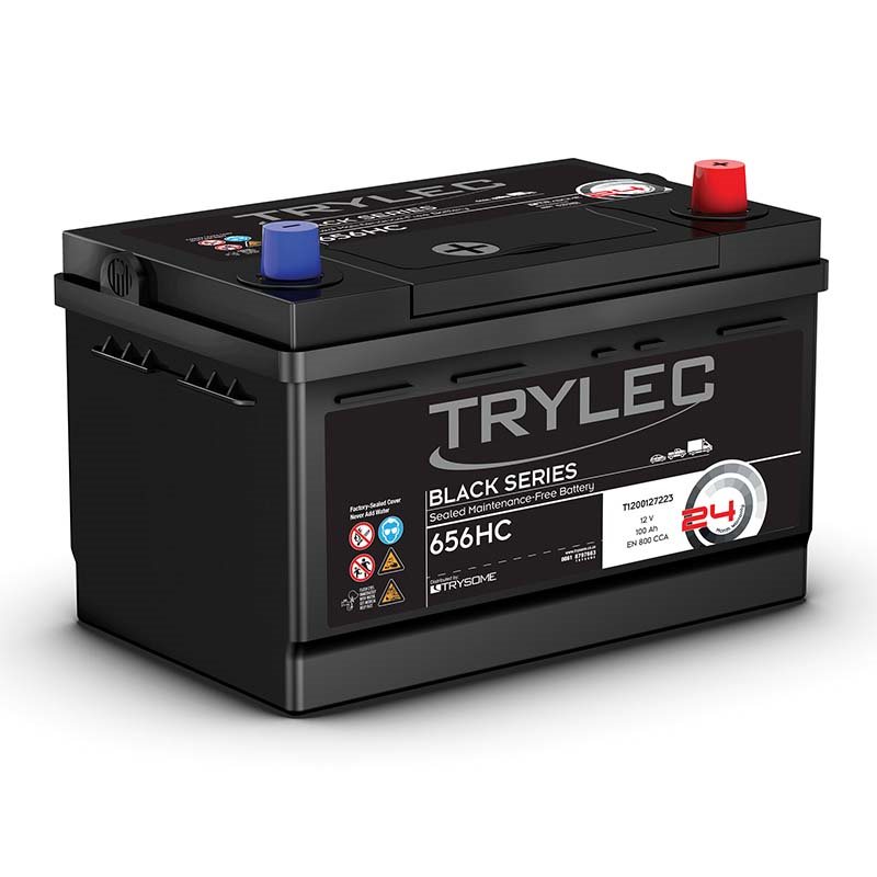 TRYLEC BLACK SERIES PREMIUM, MAINTENANCE-FREE BATTERY (656HC)