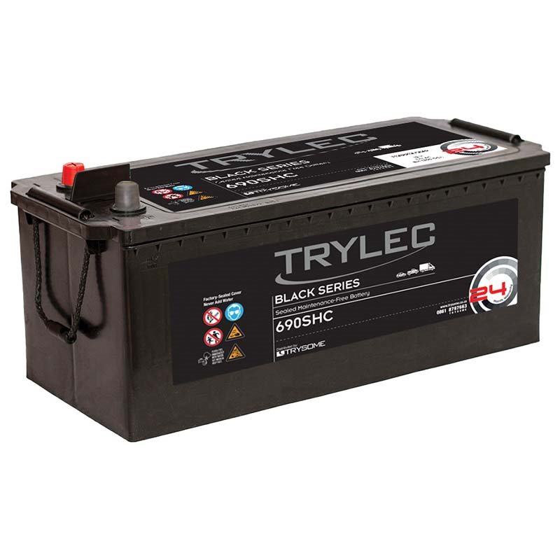 TRYLEC BLACK SERIES PREMIUM, MAINTENANCE-FREE BATTERY (690SHC)