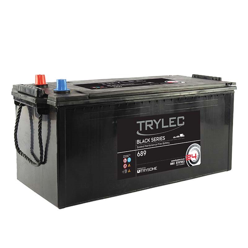 Trylec Black Series Premium, Maintenance-Free Battery (689)
