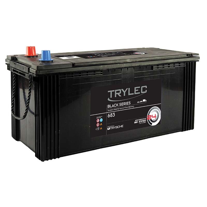 Trylec Black Series Premium, Maintenance-Free Battery (683)