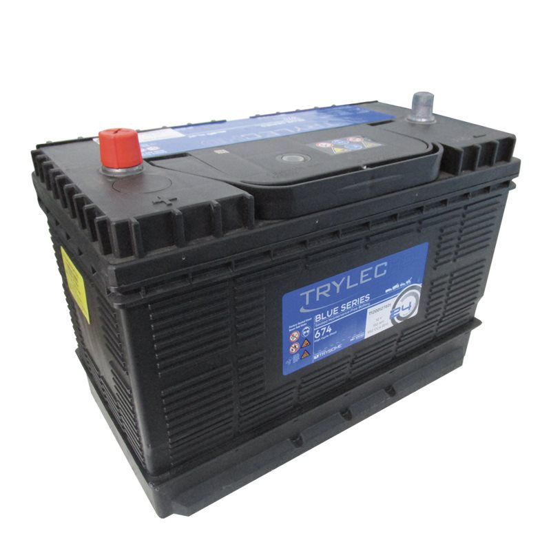 TrylecHD Blue Series Premium, Maintenance-Free Battery (674)