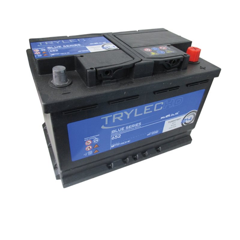 TrylecHD Blue Series Premium, Maintenance-Free Battery (652)