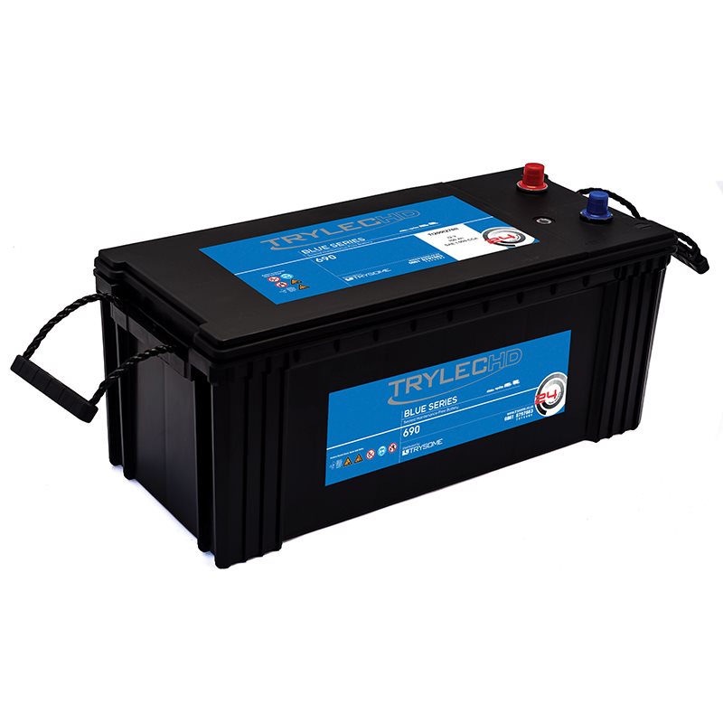 TrylecHD Blue Series Premium, Maintenance-Free Battery (690)