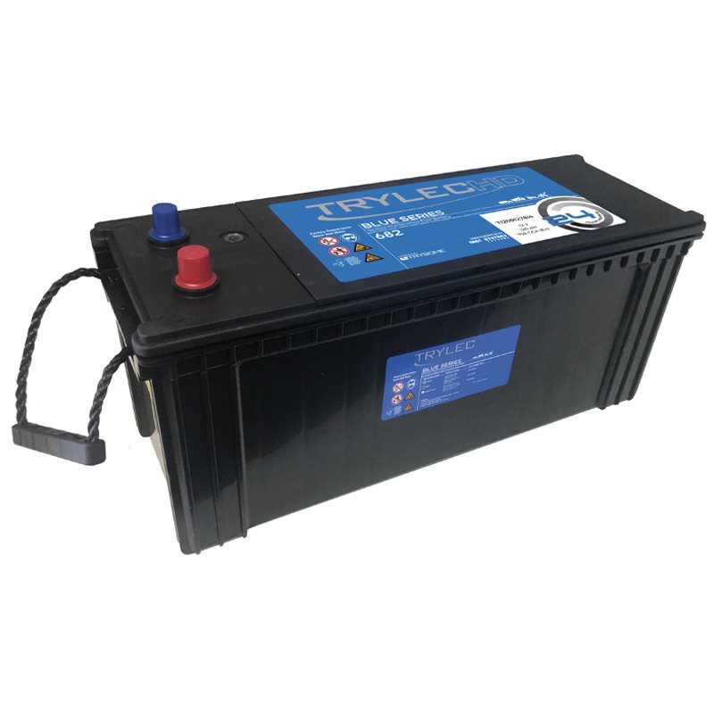TrylecHD Blue Series Premium, Maintenance-Free Battery (682)