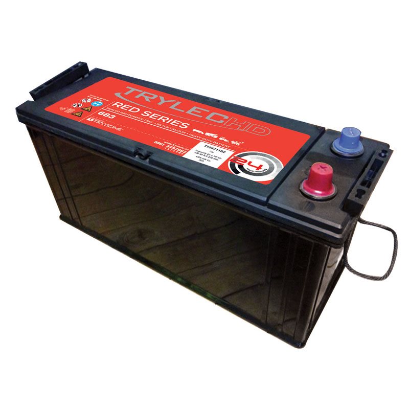 TrylecHD Red Series Premium Maintenance-Free Battery