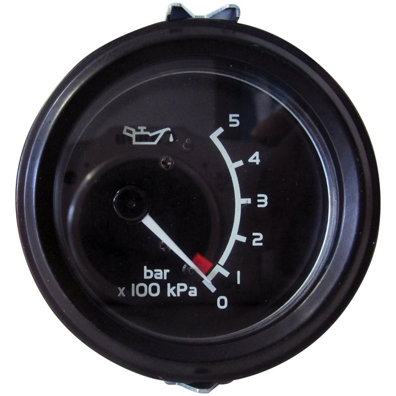 Calibro Oil Pressure Gauge 12 V, 60 mm, 0 - 5 Bar