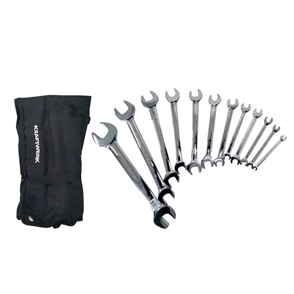 Kraftwerk 13-Piece Double-Open-End Spanner Set