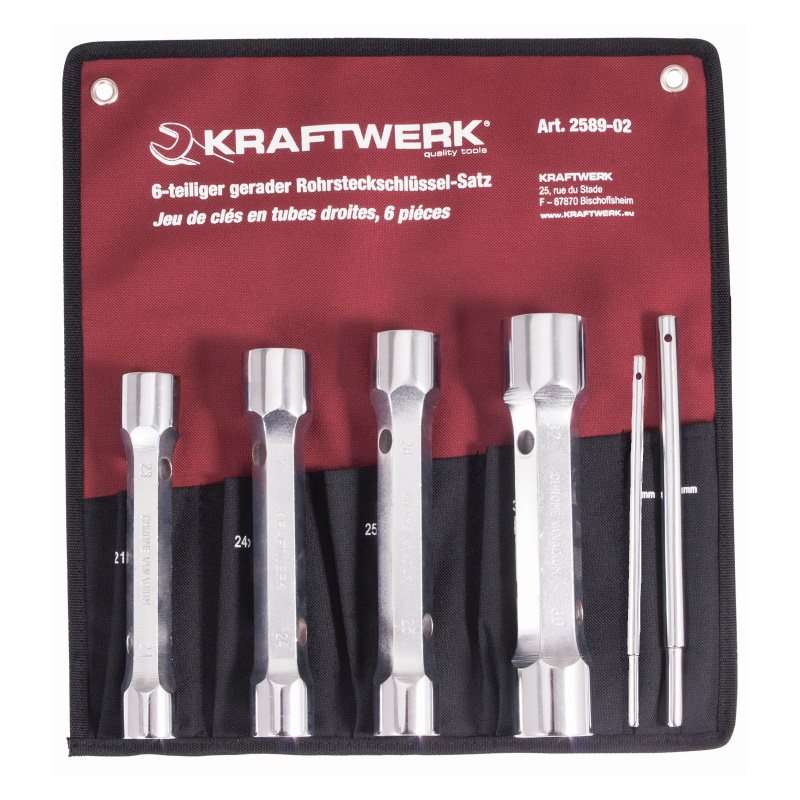 Kraftwerk Tubular Socket Set 6 Pieces