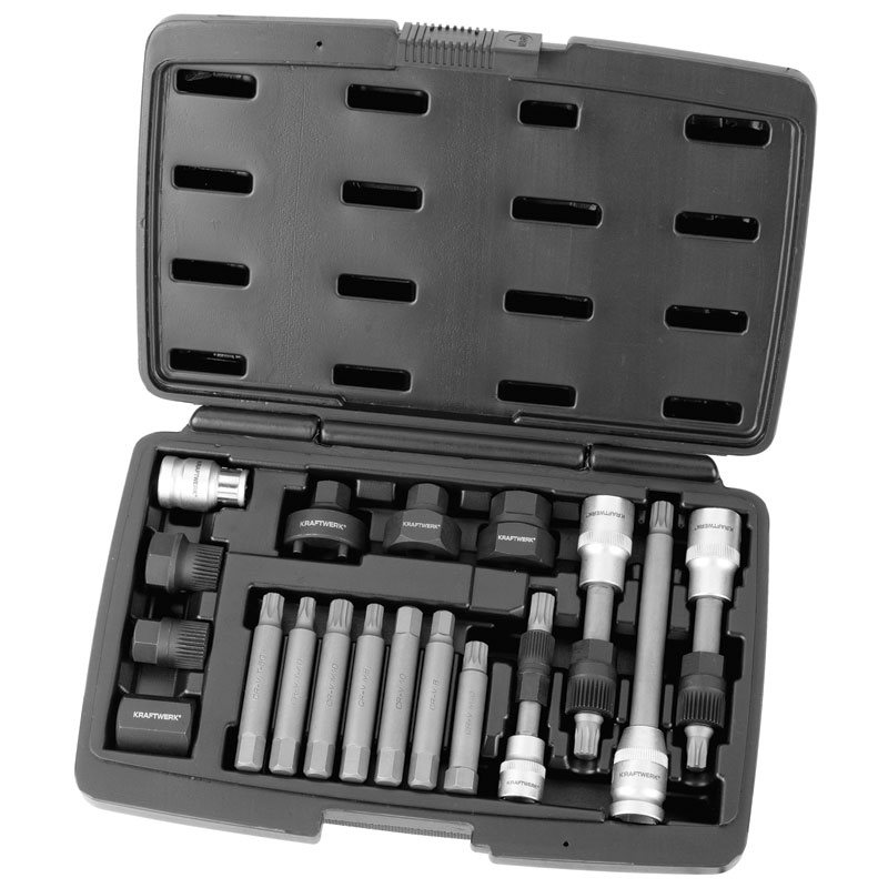 Kraftwerk Combined Socket Set for Alternator Repair Kit Set