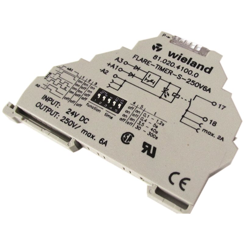 Time Delay  Relay 0.1-300 Sec 24 Vdc