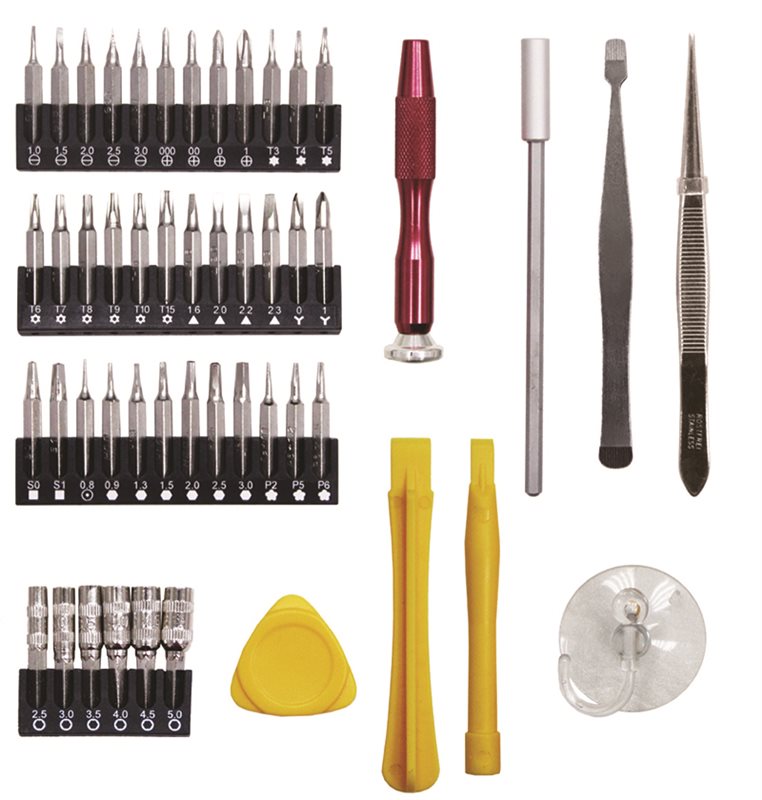 Kraftwerk 51 Piece Electronic Precision Bit Tool Set