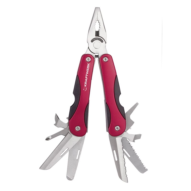 Kraftwerk Multi-Function Tool with Fold-away Knife and Pouch