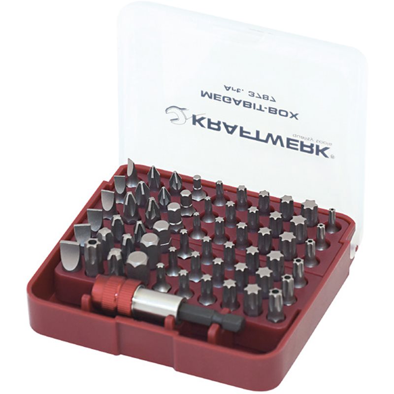 Kraftwerk Universal 1/4’’ Bit Set with Quick- Release Holder