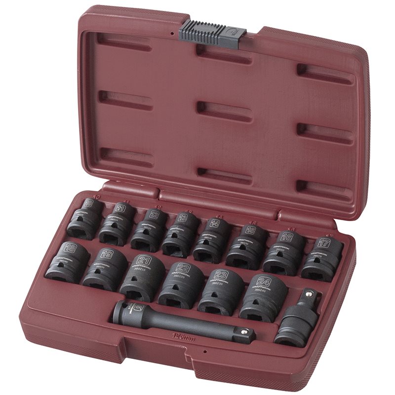 Kraftwerk ½” Impact Socket Set