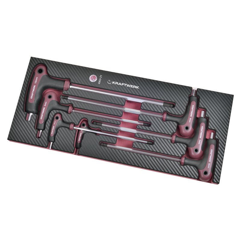 Kraftwerk Tool Assortment T-Screwdriver Tray