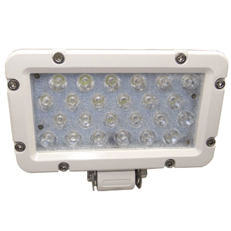 Iconiq® Rectangular LED Work Lamp (White Housing)