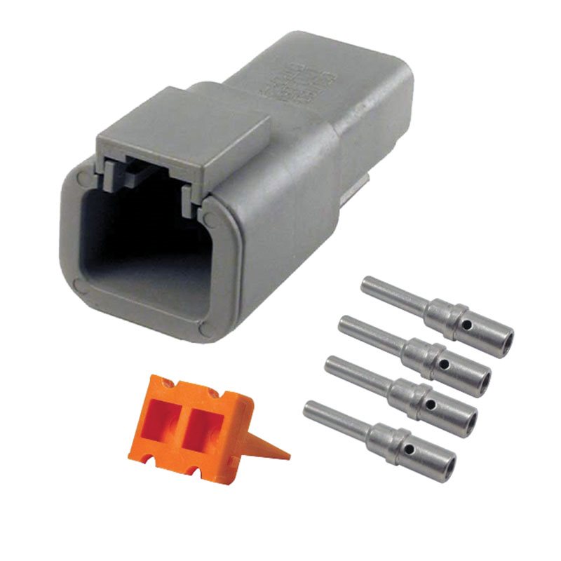 Deutsch 4-Way DTP Female Connector Kit